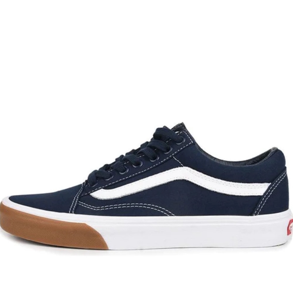 Vans Old Skool 'Gum Bumper - Dress Blues lightly worn 8/10